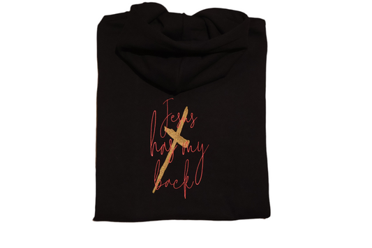 Jesus Has My Back Hoodie