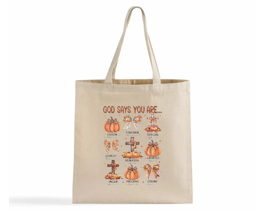 God says you are